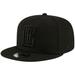 Men's New Era LA Clippers Black On 9FIFTY Snapback Hat