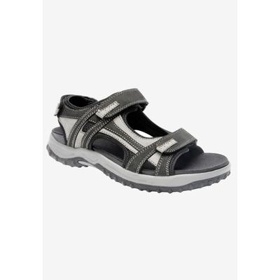 Warren Sandals by Drew in Black Grey Combo (Size 9 1/2 6E)