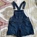 Levi's Dresses | Denim Shortall Dark Wash Overall | Color: Blue | Size: 8g