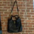 Michael Kors Bags | Michael Kors Black Studded Shoulder/Cross Body Bag | Color: Black | Size: Os