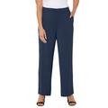 Plus Size Women's AnyWear Wide Leg Pant by Catherines in Navy (Size 4XWP)