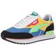 PUMA Men's Future Rider Sneaker, Palace Blue-Elektro Green-Maize, 11.5