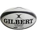 Gilbert Rugby G-TR4000 Training Rugby Ball - Pack Option - Black (Size 3, 10 Pack)