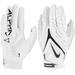 Nike Superbad 6.0 Youth Football Gloves White/Black