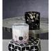 Zodax AG Opal Glass Fig Vetiver Scented Jar Candle Paraffin/Soy in Black | 6 H x 6 W x 6 D in | Wayfair IG-2501