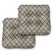 Duck Covers Indoor/Outdoor Seat Cushion Polyester in Gray | 5 H x 19 W in | Wayfair DCMSCH19195-2PK