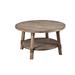 August Grove® Everly 4 Legs 1 Coffee Table Wood in Brown | 18 H x 34 W x 34 D in | Wayfair A056AD418605471391C5F1BF38518942