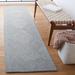 Gray 27 x 0.71 in Indoor Area Rug - Union Rustic Nekoosa Geometric Handmade Tufted Wool Area Rug Wool | 27 W x 0.71 D in | Wayfair