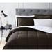 Latitude Run® Micromink & Sherpa Reversible Comforter Set Polyester/Polyfill/Microfiber in White | King Comforter + 2 King Shams | Wayfair