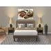 Winston Porter Almas Upholstered Platform Bedroom Set Upholstered in Brown | 47 H x 65 W x 88.76 D in | Wayfair C347B1752D6D40B6ABB4F09E9F372104