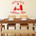 Trinx Oh Come Let Us Adore Him Nativity Scene Wall Decal Vinyl in Red | 18 H x 22 W in | Wayfair A4F9C27BD1224D96BA5F30B58BF986A1