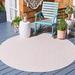 Pink/White 79 x 0.2 in Area Rug - Union Rustic Althia Geometric Pink Indoor/Outdoor Area Rug | 79 W x 0.2 D in | Wayfair