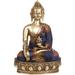 Bungalow Rose (Tibetan Buddhist Deity) The Medicine Buddha Metal in Yellow | 11.5 H x 8 W x 5 D in | Wayfair B275D2572040465682CC31AC55A05DD1