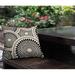 ULLI HOME Pierson Tribal Abstract Indoor/Outdoor Throw Pillow Polyester/Polyfill blend in Black | 20 H x 20 W x 4.3 D in | Wayfair