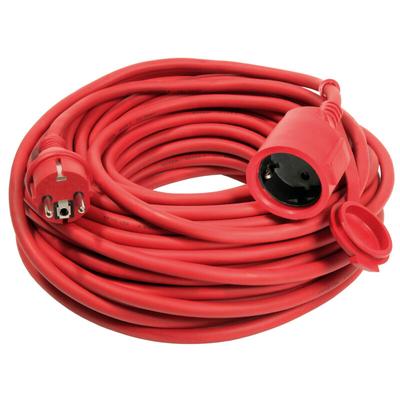 As-schwabe - Verlängerungskabel 10 m Außenbereich IP44 Rot H05RR-F 3G1,5 Image