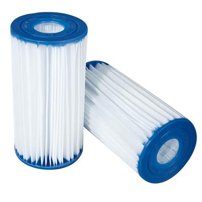 Blue Wave Type C 4.13-in x 8-in Replacement Pool Filter Cartridge - 4 Pack