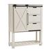 Simply Solid Shanna Solid Wood 3-drawer Barndoor Chest