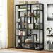 Bookshelf Black,Storage Rack Bookcase for Living Room