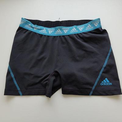 Adidas Shorts | Adidas Women's Black Volleyball Shorts L | Color: Black/Blue | Size: L