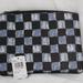 Coach Bags | Coach Dusk Multi Checkered Blue White Canvas Pouch | Color: Blue/White | Size: Os