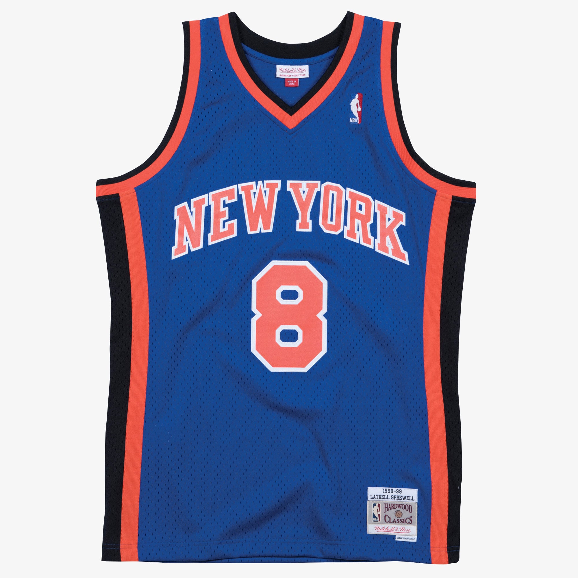 Maillot Swingman Extérieur New York Knicks 1998-99 Mitchell & Ness – Bleu marine – Latrell Sprewell - Homme Taille: M