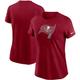 "T-shirt essentiel avec logo Nike rouge des Buccaneers de Tampa Bay pour femmes"