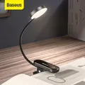 Baseus – lampe de bureau à Led avec chargeur USB à clipser veilleuse de lecture clavier