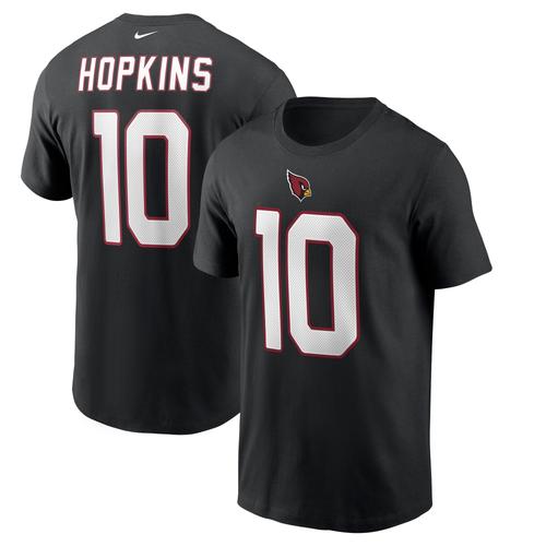 Nike DeAndre Hopkins Arizona Cardinals T-Shirt mit Name und Nummer für Herren, Schwarz