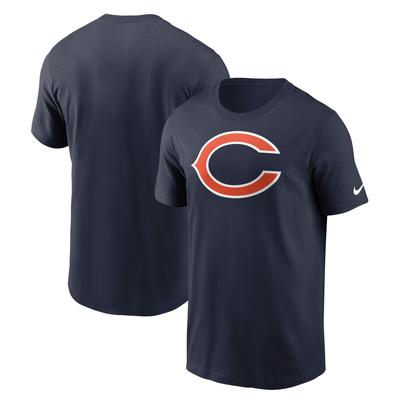 Nike Chicago Bears-T-Shirt mit primärem Logo für Herren, Marineblau Image