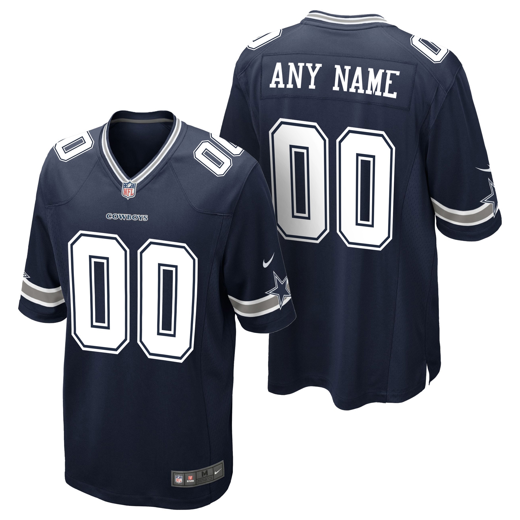Dallas Cowboys Nike Game Heimtrikot - Personalisiert - Herren Image