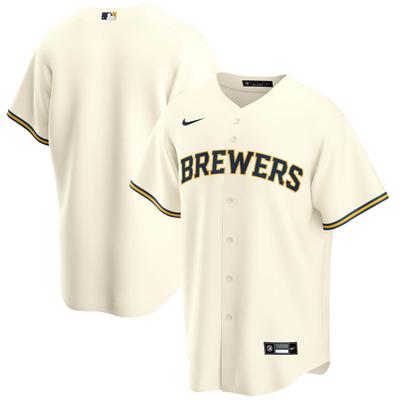 Milwaukee Brewers Nike Offizielles Replica-Heimtrikot – Herren Image
