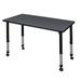 Kee 48" x 30" Height Adjustable Mobile Classroom Table
