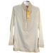 Tory Burch Tops | New Tory Burch Tory Tunic Cotton | Color: Cream/Tan | Size: 4