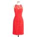 J. Crew Dresses | J. Crew Pamela Lace/Crochet Overlay Dress | Color: Pink/Red | Size: 00