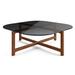 Gus* Modern Quarry Square Coffee Table Wood in Brown | 15 H x 35 W x 35 D in | Wayfair KSCTQURO-SMOGLA-WN