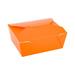 Restaurantware Bio Tek 98 Oz Rectangle Tangerine #4 Bio Box Take Out Container - 8 1/2" X 6 1/4" X 3 1/2" - 200 Count Box in Orange | Wayfair