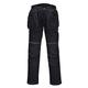 Portwest PW3 Stretch Holster Work Trouser, Size: 36, Colour: Black, PW305BKR36