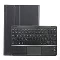 BlinkCat Keyboard Case with Trackpad for Samsung Galaxy Tab S7 11 Inch 2020 (Model: SM-T870 SM-T875 SM-T878), Magnetic PU Folio Stand Cover with Detachable Wireless Bluetooth Keyboard - Black