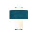 Lampe bleu doux D 35 cm