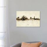 East Urban Home Tampa Florida Skyline by Michael Tompsett - Wrapped Canvas Graphic Art Canvas | 18 H x 26 W x 1.5 D in | Wayfair