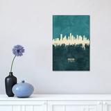 East Urban Home Houston Texas Skyline by Michael Tompsett - Wrapped Canvas Graphic Art Canvas | 18 H x 12 W x 1.5 D in | Wayfair