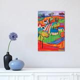 East Urban Home Fauve Landscape III by Patty Baker - Wrapped Canvas Painting Print Canvas | 18 H x 12 W x 1.5 D in | Wayfair
