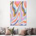 East Urban Home Oh So Happy I by Nadia Hassan - Wrapped Canvas Painting Metal | 60 H x 40 W x 1.5 D in | Wayfair 8EA4AE94DFB6456A8A86EAB3F65D6466