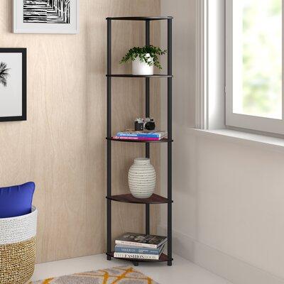 Plastic Corner Bookcase, Zipcode Design Ladder Bookcase