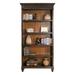 Canora Grey Bertel 78" H x 40" W Standard Bookcase Wood in Brown | 78 H x 40 W x 14 D in | Wayfair B09E2AEE1B6148D2AE6D2A1B2D681AFB