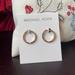 Michael Kors Jewelry | Michael Kors Rose Gold Plated Hoop Earrings Nwt | Color: Gold | Size: Os