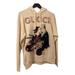 Gucci Sweaters | Gucci Shunga.Geisha Embellished Hoodie/Sweater New | Color: Cream/White | Size: Xs