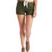 American Eagle Outfitters Shorts | American Eagle Shorts Midi Green Khaki Folded Hem | Color: Green | Size: 6