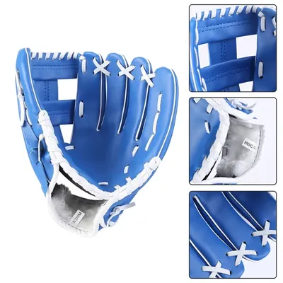 Gants de Baseball Confortables et Durables avec Sangles Réglables pour Softball