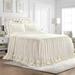 Lush Decor Ella Shabby-chic Ruffle Lace Bedspread Set